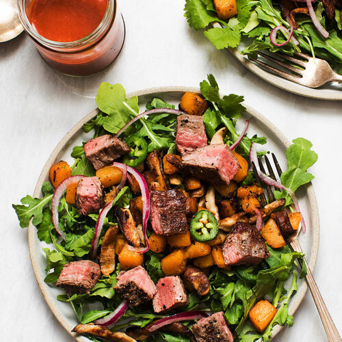 Flank Steak Salad with Gochujang Dressing_MidPage
