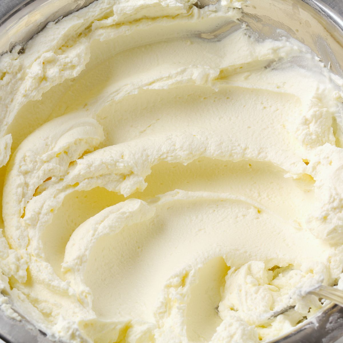 Cream Cheese Frosting In Bowl