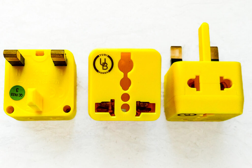 The different sides of an adapter