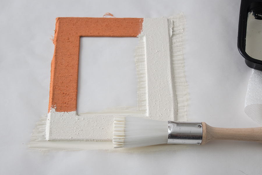 how to paint picture frames shabby chic