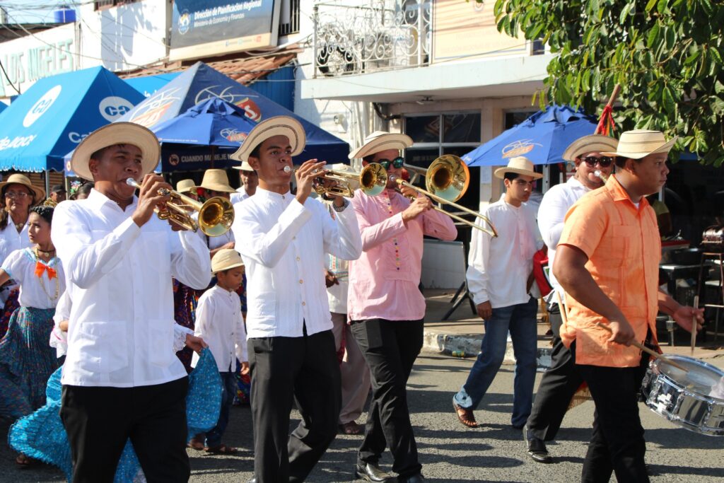 The Thousand Polleras Parade in Las Tablas.