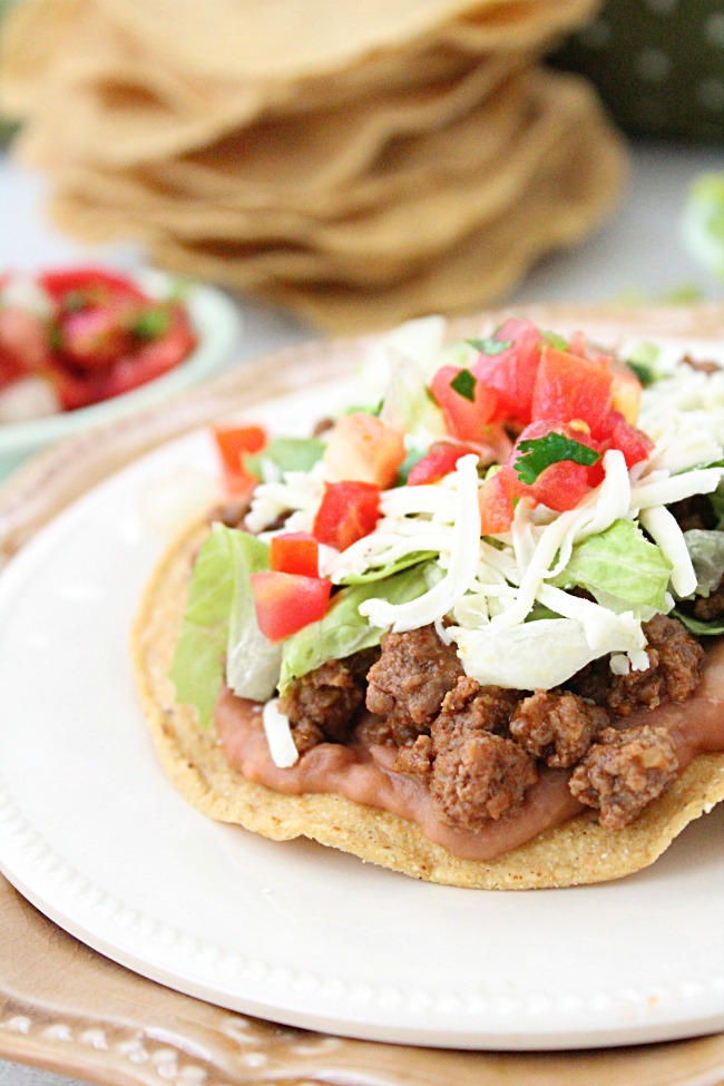 Beef Tostadas from Table for Seven