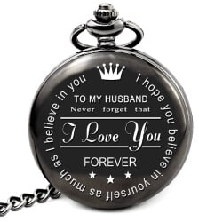 24 Best Christmas Gifts For Your Hubby Pocket Watch With Chain