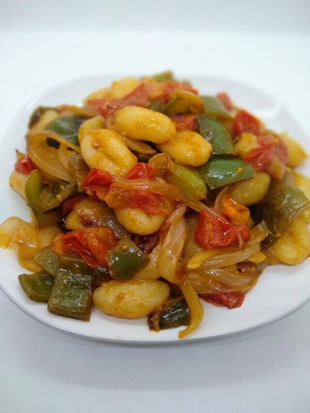 Gnocchi with Peppers Recipe