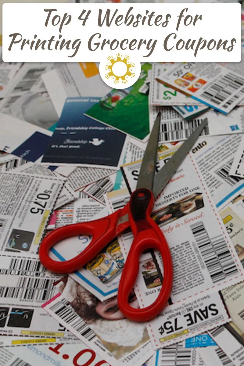 Top 4 Websites for Printing Grocery Coupons