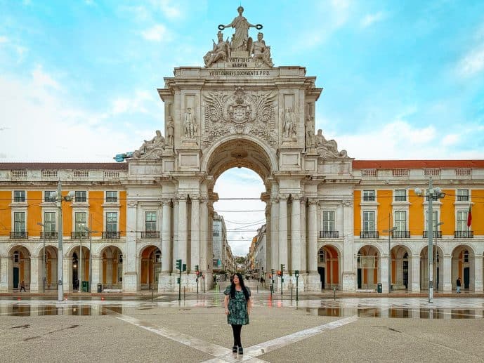 A Praça do Comércio Lisbon
