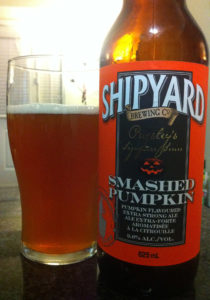 Shipyard Smashed Pumpkin Beer