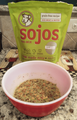 Sojos Pre-Mix for Raw Dog Food