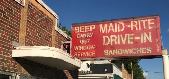 The Maid-Rite Sandwich Shoppe in Ohio
