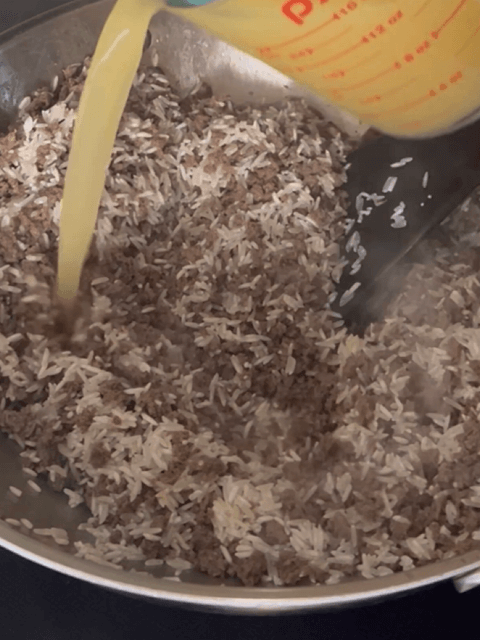 Middle Eastern rice for stuffed chicken recipe
