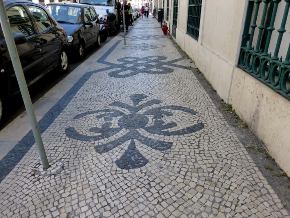 Lisbon Sidewalk Tiles