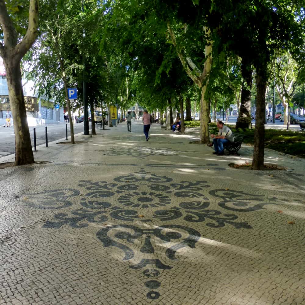 Lisbon Sidewalk Mosaics