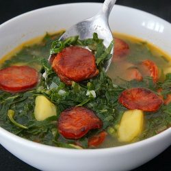 Sausage Kale Potato Soup – Caldo Verde