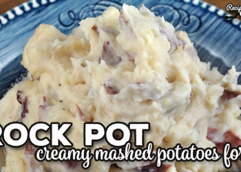 Creamy Crock Pot Mashed Potatoes for Two
