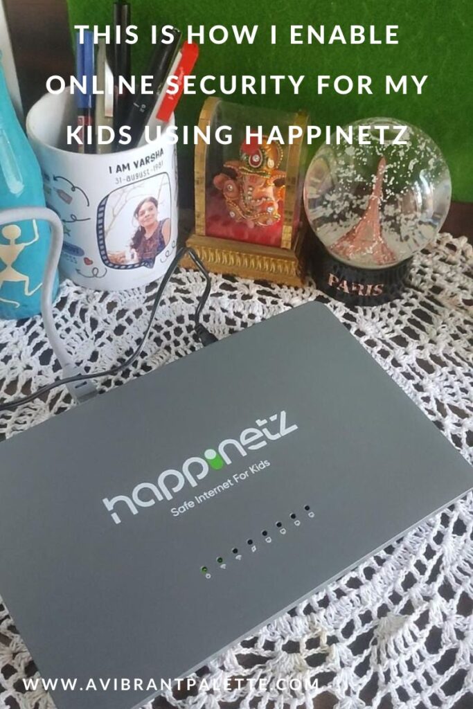 This is how I enable online security for my kids using Happinetz_avibrantpalette