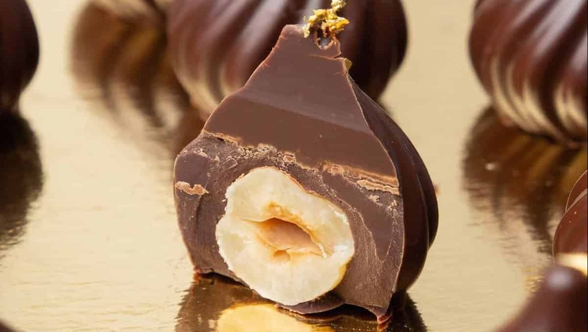 Chocolate Hazelnut Bonbon.