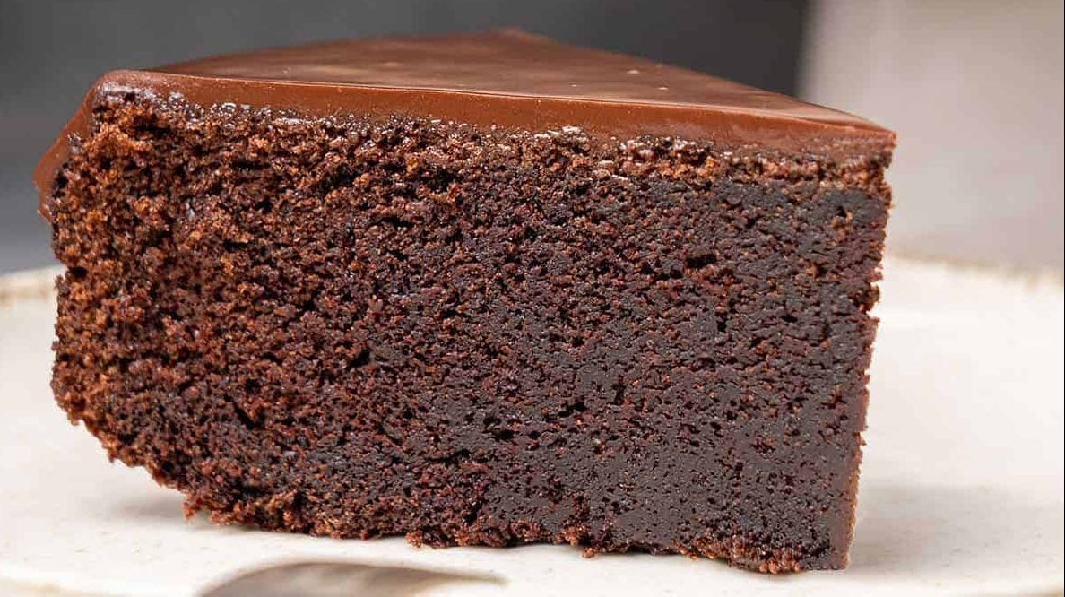 Chocolate Ganache Cake.